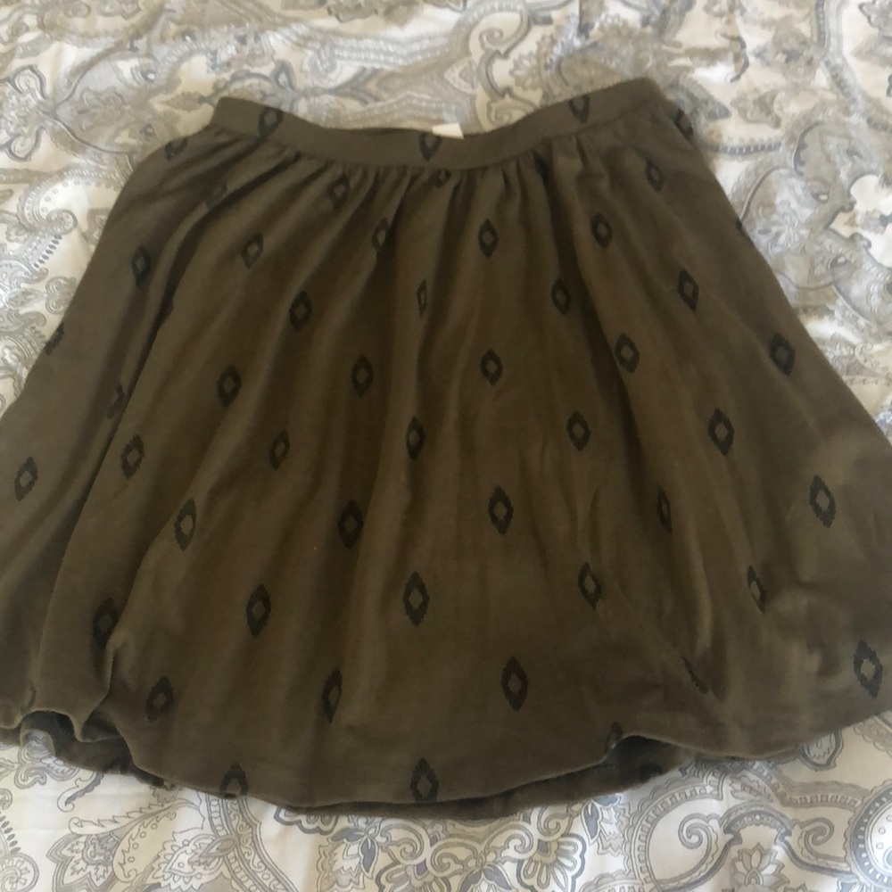 Old navy green skirt